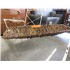 Image 1 : Decorative basket - 23" x 8"