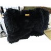 Image 1 : Black sheep skin rug
