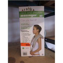 Neck & shoulder massager, in box.