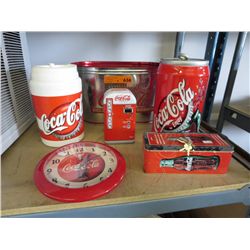 6 Coca-Cola collectibles