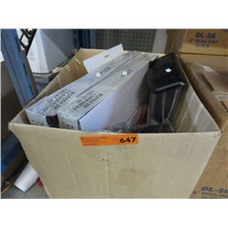Box of office supplies