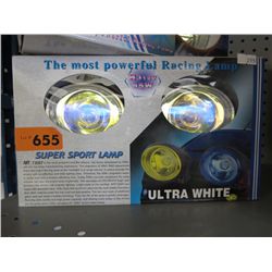 Ultra white automotive super sport lights
