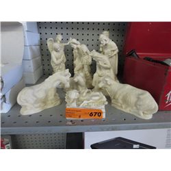 11 Piece Nativity scene