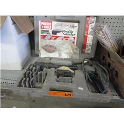Porter Cable profile sander, in case