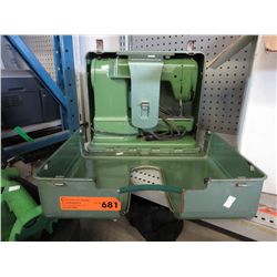 Vintage portable Elma sewing machine