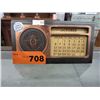 Image 1 : 1950s copper desk calendar