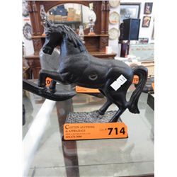 Rare cast iron bank ,"Prancing Horse" circa 1930