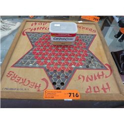 Vintage Chinese Checkers board game