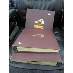 3 Vintage RCA record albums books