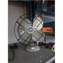 Vintage Seabreeze electric fan
