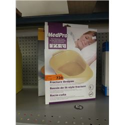 2 Fracture bedpans. In box.