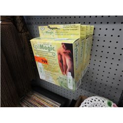 4 Boxes of Epil Magic spray depilatory