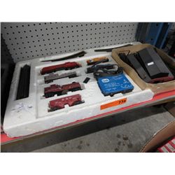 Model train set.