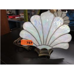 Iridescent stained glass accent light