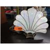Image 1 : Iridescent stained glass accent light