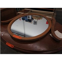Titling mirror for a vintage dresser