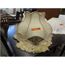Swag lamp shade