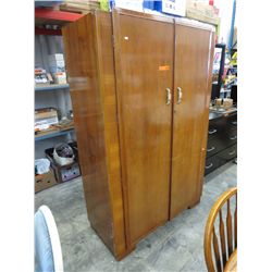 Vintage wardrobe cabinet
