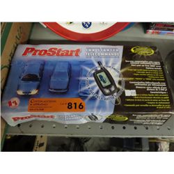 Electronic car starter, in box.
