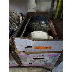 Box of household items
