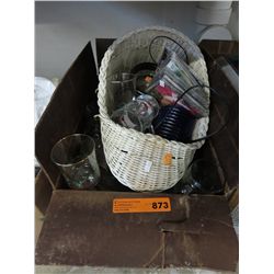 Box of household items