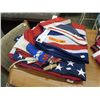 Image 1 : Approx. 12 flags, assorted countries