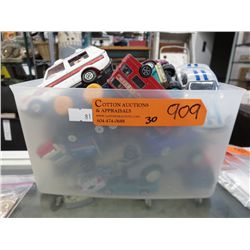 Approximately 30 Die cast cars