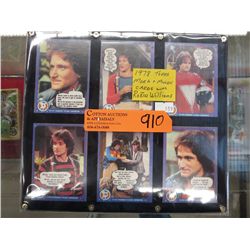 Robin Williams - 1978 Topps Mork & Mindy cards
