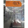 Image 1 : .999 Fine silver art bar - POW- MIA