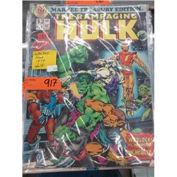 1979 The Rampaging Hulk Giant comic