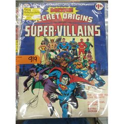 1976 Super Villains Giant comic