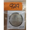 Image 1 : 1939 Canadian Silver dollar coin