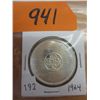 Image 1 : 1965 Canadian Silver dollar coin