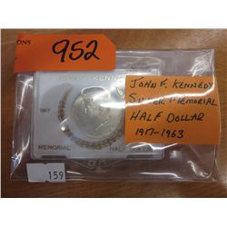 1963 JFK Silver memorial half dollar