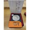 Image 2 : 1975 Calgary Centennial silver dollar - Cased