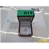 Image 2 : $1000 appraised fancy pink sapphire solitaire ring