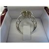 Image 2 : 5.09 Carat lemon topaz & diamond dinner ring