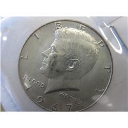 40% Silver John Kennedy US 1/2 dollar coins