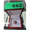 Image 2 : Estate 10K gold & .925 ring
