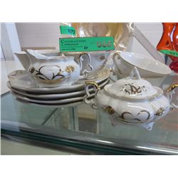 Vintage Japanese luncheon set