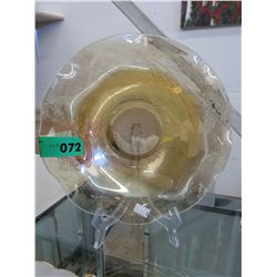 Vintage pressed glass bowl