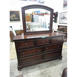 NEW - 7 Drawer dresser with mirror