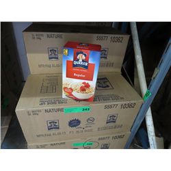 Case of Quaker Instant Oatmeal - Regular