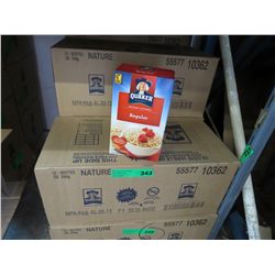 Case of Quaker Instant Oatmeal - Regular