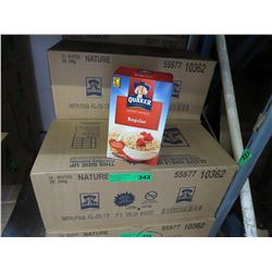 Case of Quaker Instant Oatmeal - Regular