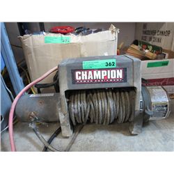 Champion 9500 lb electric winch