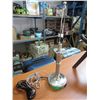 Image 1 : Brushed satin table lamp