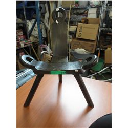 Antique spinning chair
