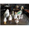 Image 1 : Collection of glazed ceramic geese