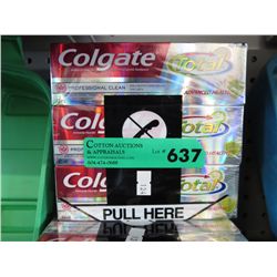 6 x 35ml pkgs of Colgate Total toothpaste